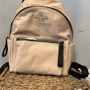 Kate Spade Light Tan Backpack